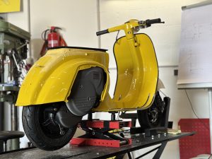 Vespa Testroller zum Probefahren