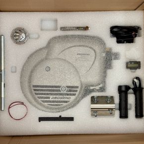 prosimo Elektro Vespa Umbau Kits in neuer Verpackung