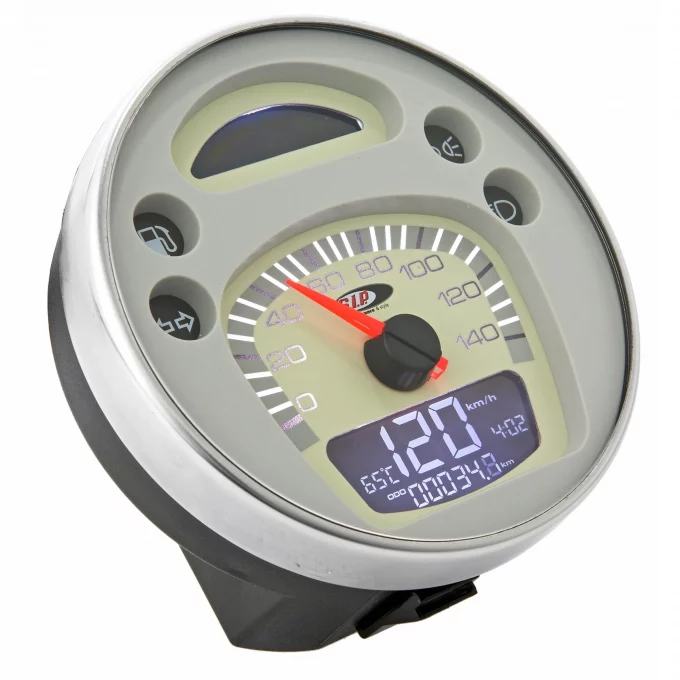 SIP Tacho 2.0 für für LML Star 125-200 Star/Deluxe/Stella 2T/4T – prosimo E-Umbau Tacho