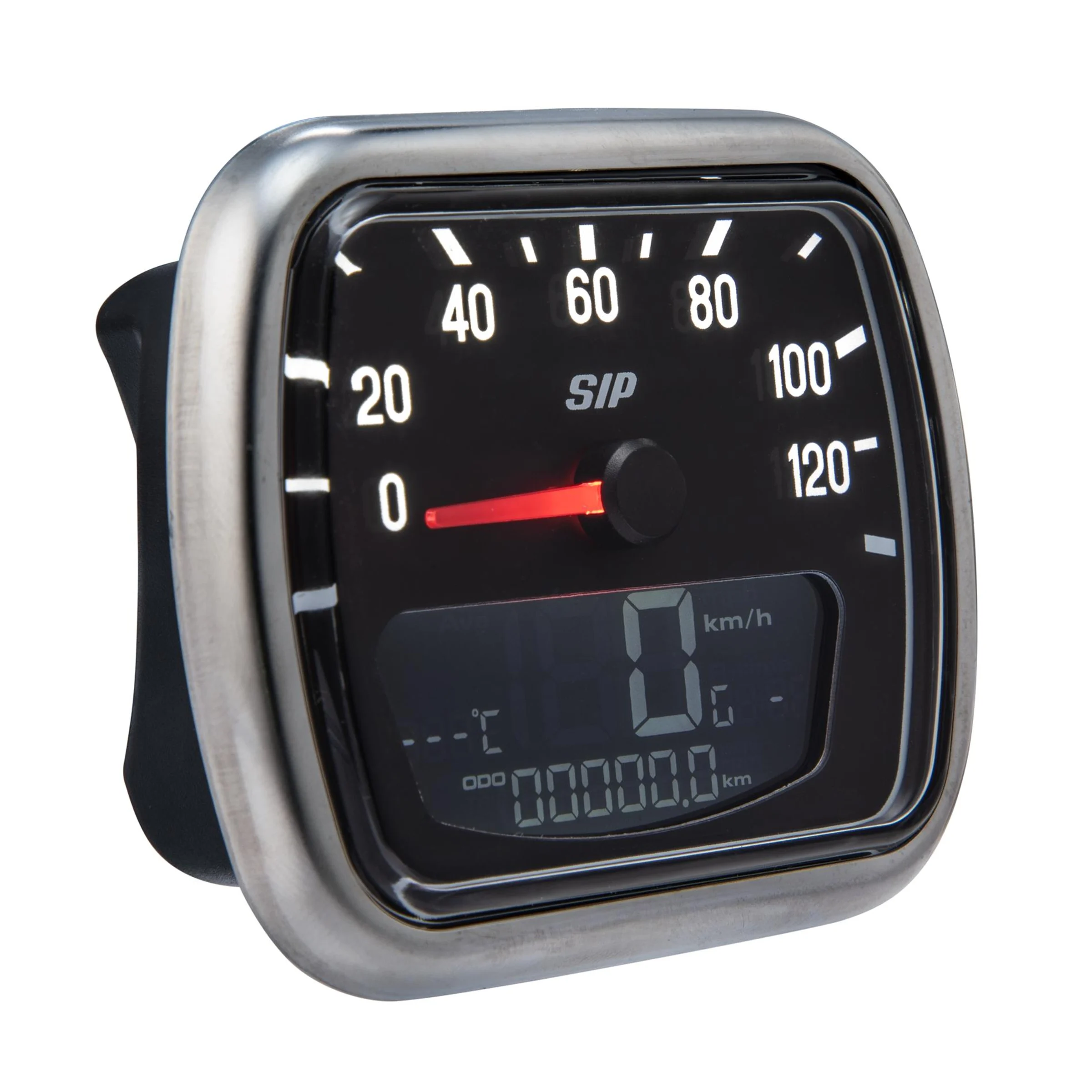 SIP Tacho 2.0 für für Vespa 125 V30-33/VM/VN/ACMA/150 VL, passt auch für MOTOVESPA 125 N/S/L/150 S/L/F – prosimo E-Umbau Tacho für Vespa Smallframe und Largeframe