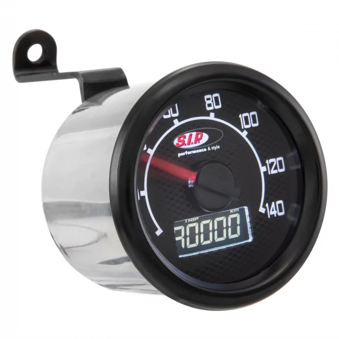 SIP Tacho 2.0 für für Vespa 50 N/L/R/S/90 – prosimo E-Umbau Tacho für Vespa Smallframe