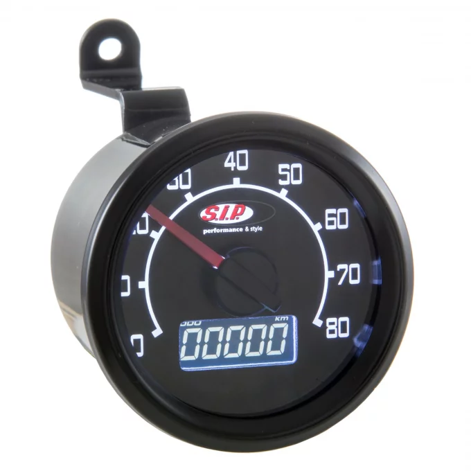 SIP Tacho 2.0 für für Vespa 50 N/L/R/S/90 – prosimo E-Umbau Tacho für Vespa Smallframe
