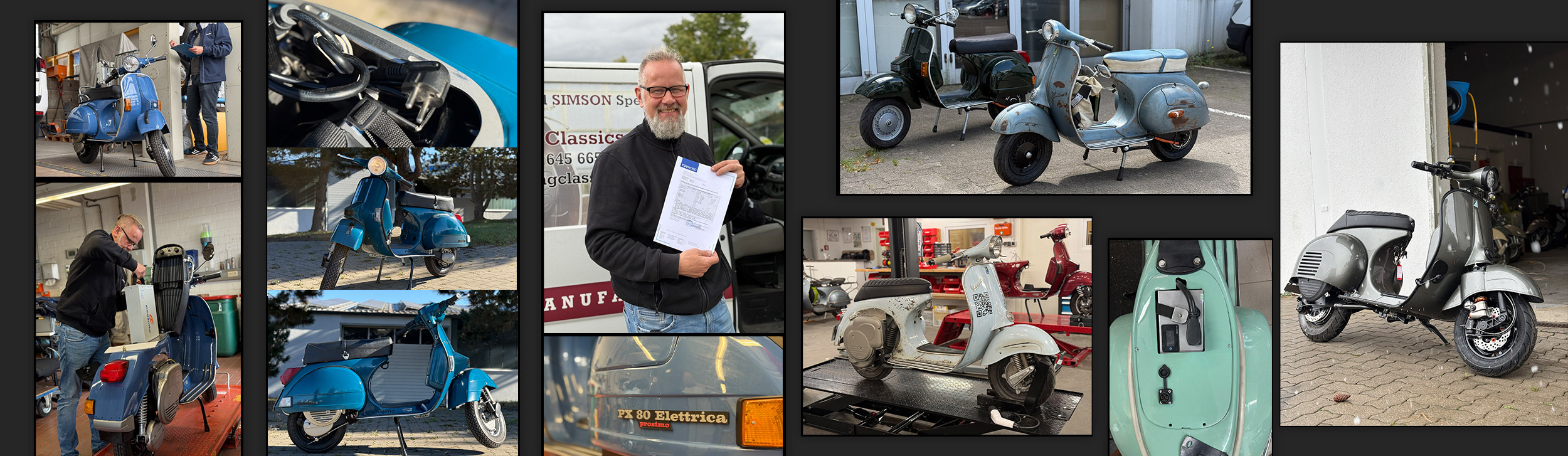 Vespa Largeframe Elektro Umbau