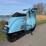 Daniels électrifié prosimo Vespa V50 dans la nature