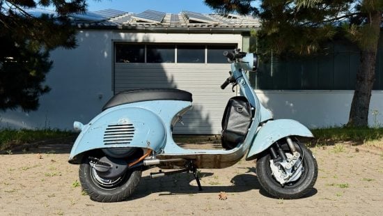 prosimo Elektroumbau Vespa 125 1959 – Vespa Wideframe elektrisch