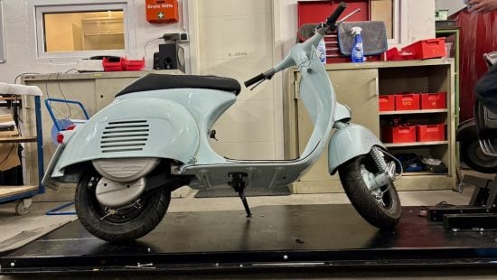 prosimo Elektroumbau Vespa 125 1959 – Vespa Wideframe elektrisch