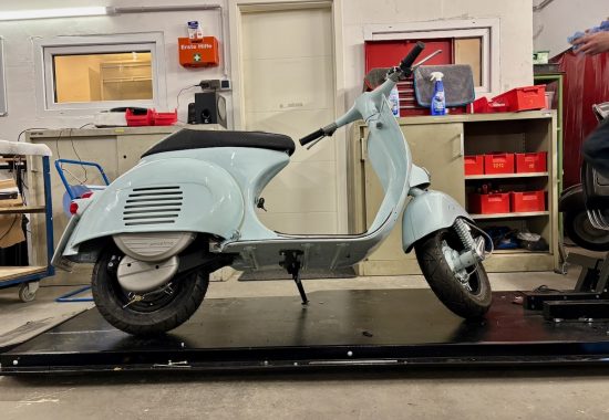 Vespa 125 1959 VTT-604 e-vespa by prosimo