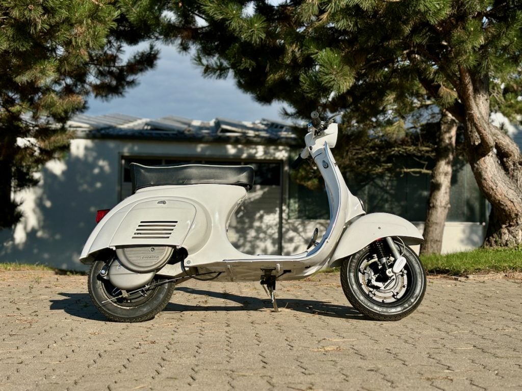 Prosimo elektrisk omvandling Vespa 50 V5A1T – Vespa Liten elektrisk ram