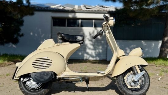 prosimo Elektroumbau Vespa T1 Struzzo 1955 – Vespa Wideframe elektrisch