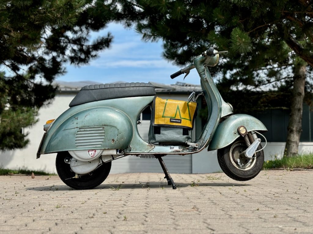 prosimo Elektroumbau Vespa 150 1959 – Vespa Wideframe elektrisch