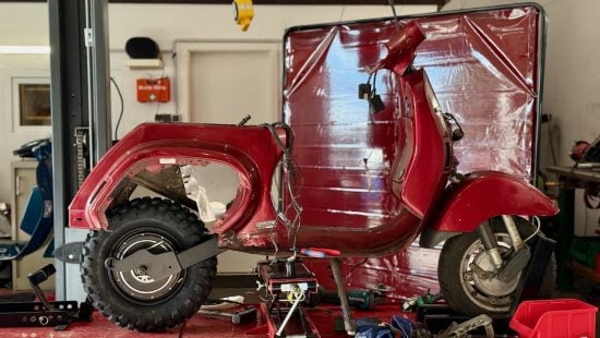 Vespa PK50XL2 WattWarrior Weinrot - 3